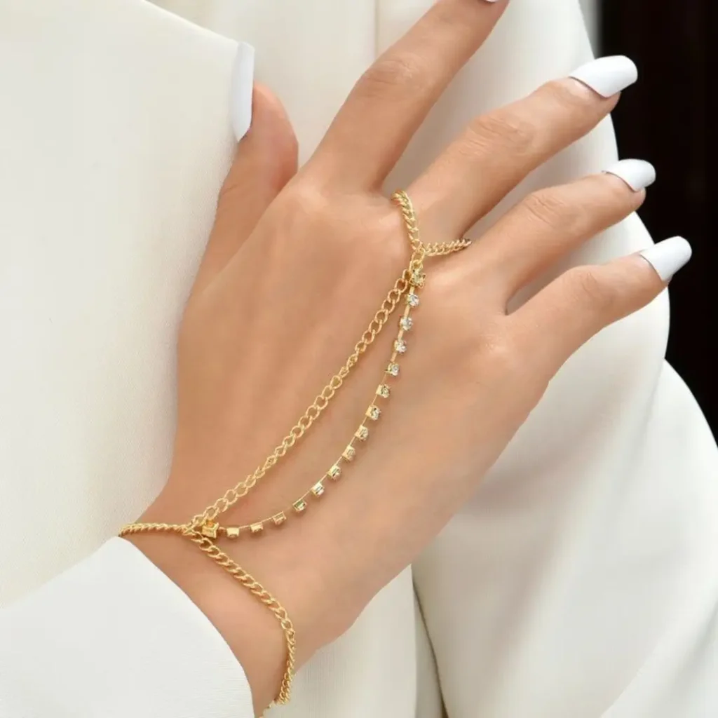 شیک ترین مدل دستبند انگشتر طلا