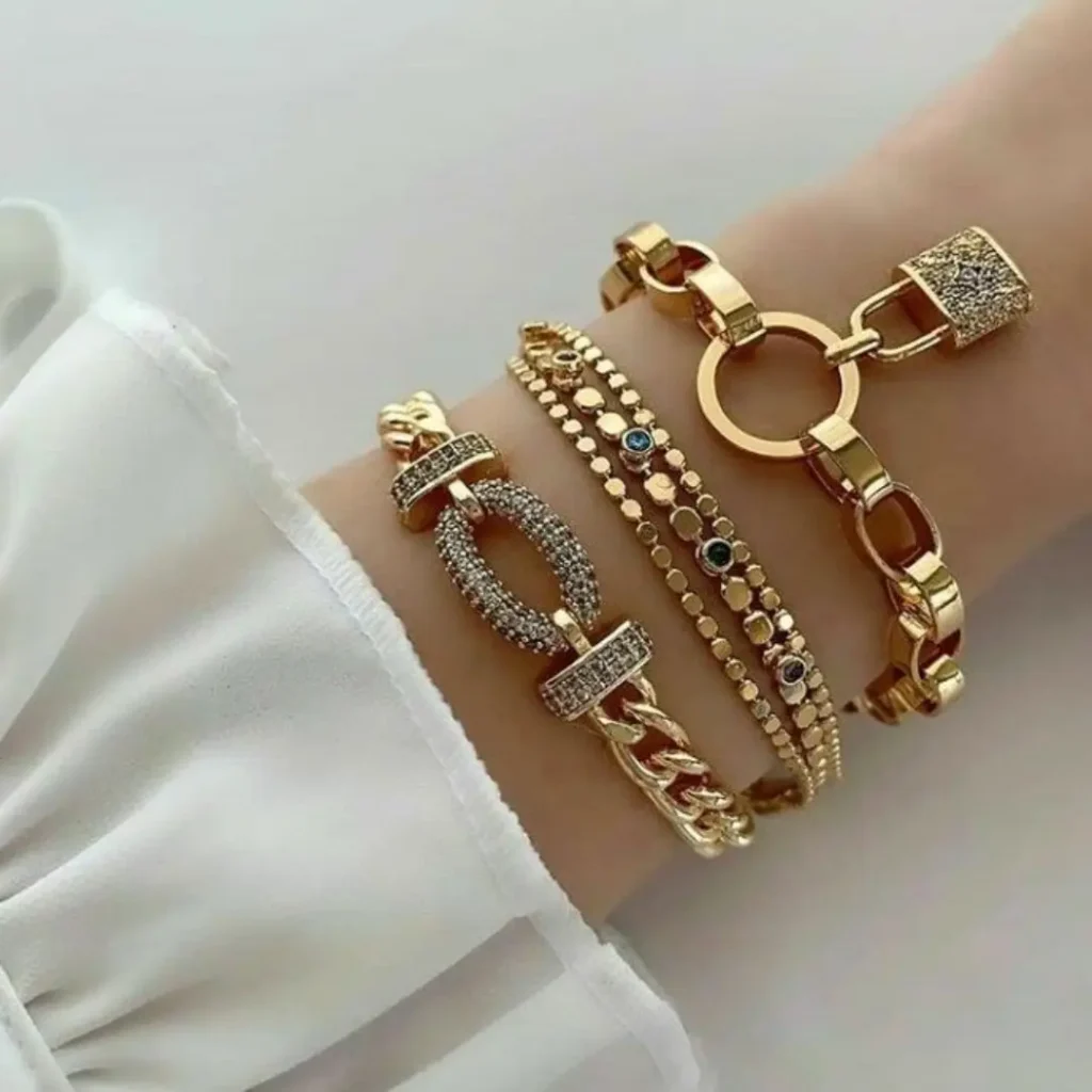شیک ترین مدل های دستبند طلا دخترانه