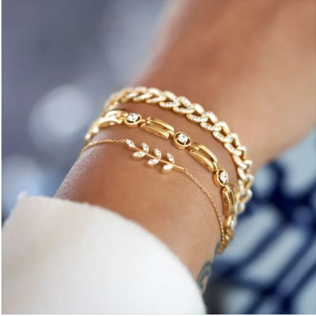 جدیدترین مدل های دستبند طلا دخترانه