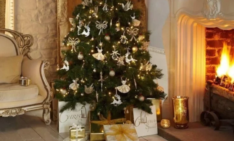 ایده جدید تزئین درخت کریسمس