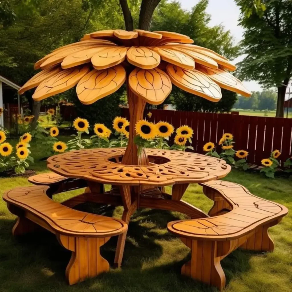 میز و صندلی مناسب حیاط و باغ