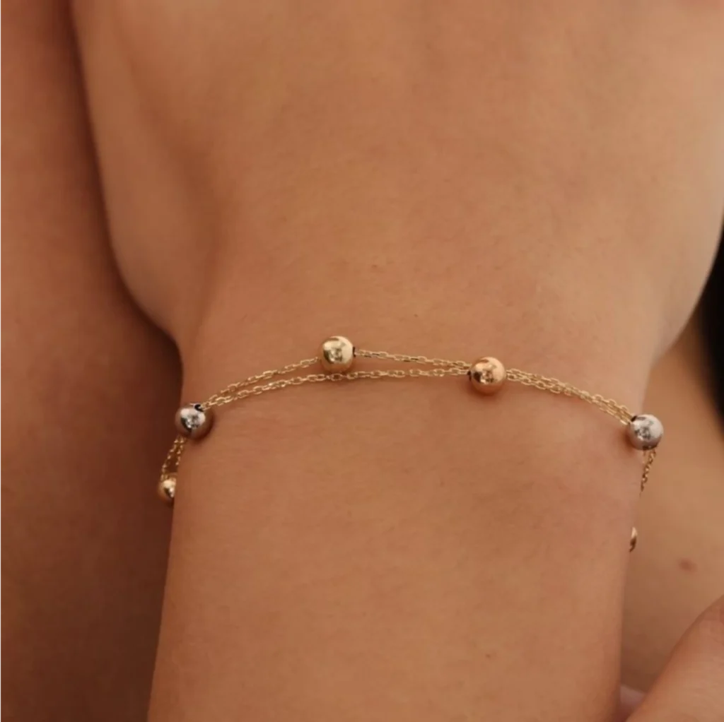 جذاب ترین مدل های دستبند طلا طرح گوی البرنادو