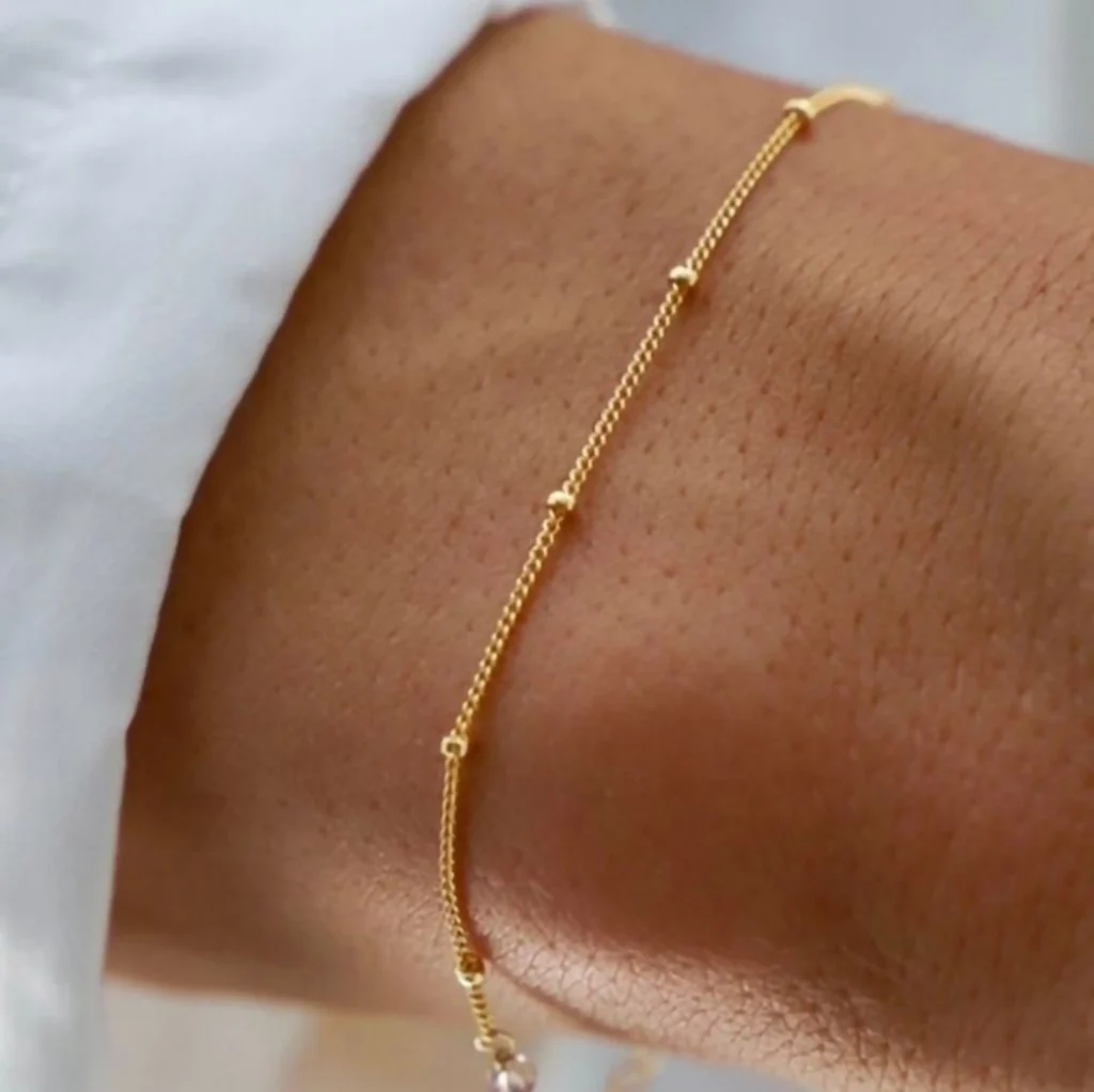 دستبند طلا مدل گوی آلبرنادو