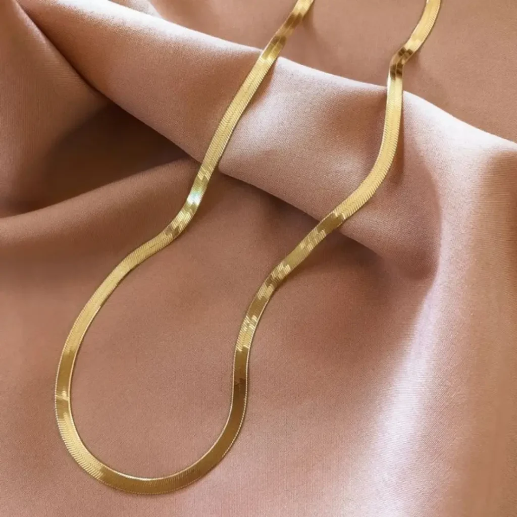 گردنبند طلا مدل ماری