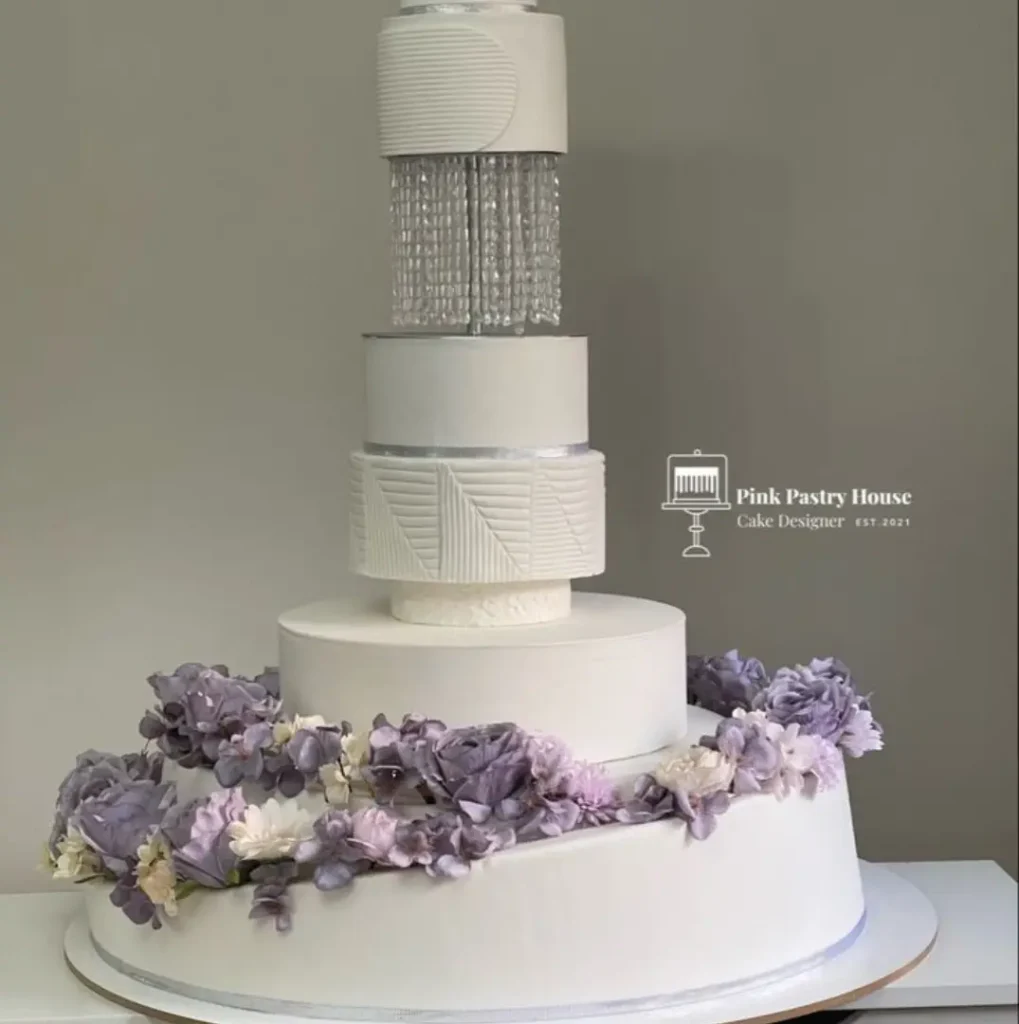 کیک چند طبقه عروسی