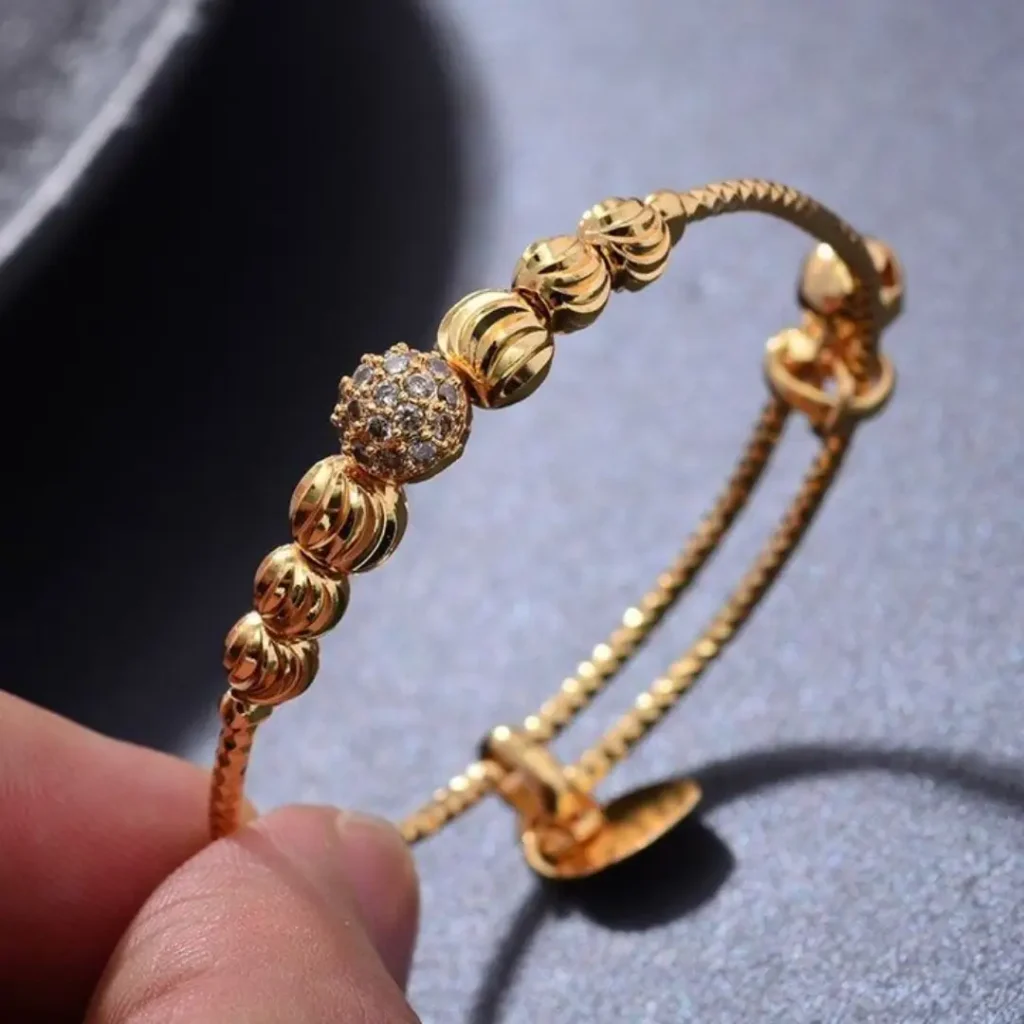 محبوب ترین مدل های دستبند طلا طرح گوی البرنادو